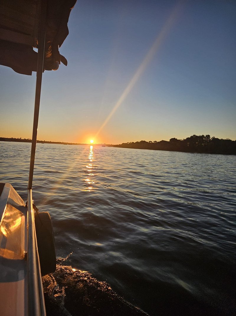 Sunset cruise on the Zambezi